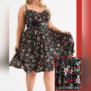 🆕️🍒RETRO CHIC CHERRY SWING DRESS🍒